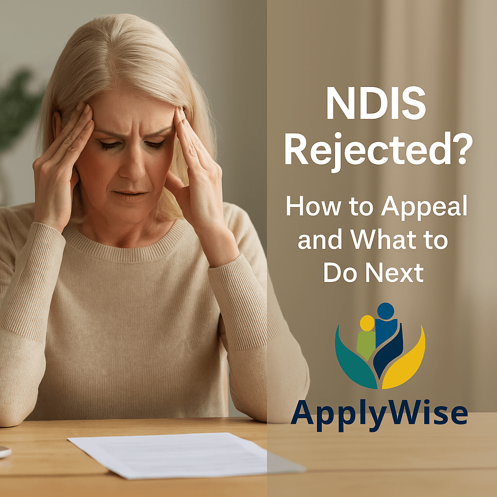 NDIS funding appeal advice - ApplyWise support guide
