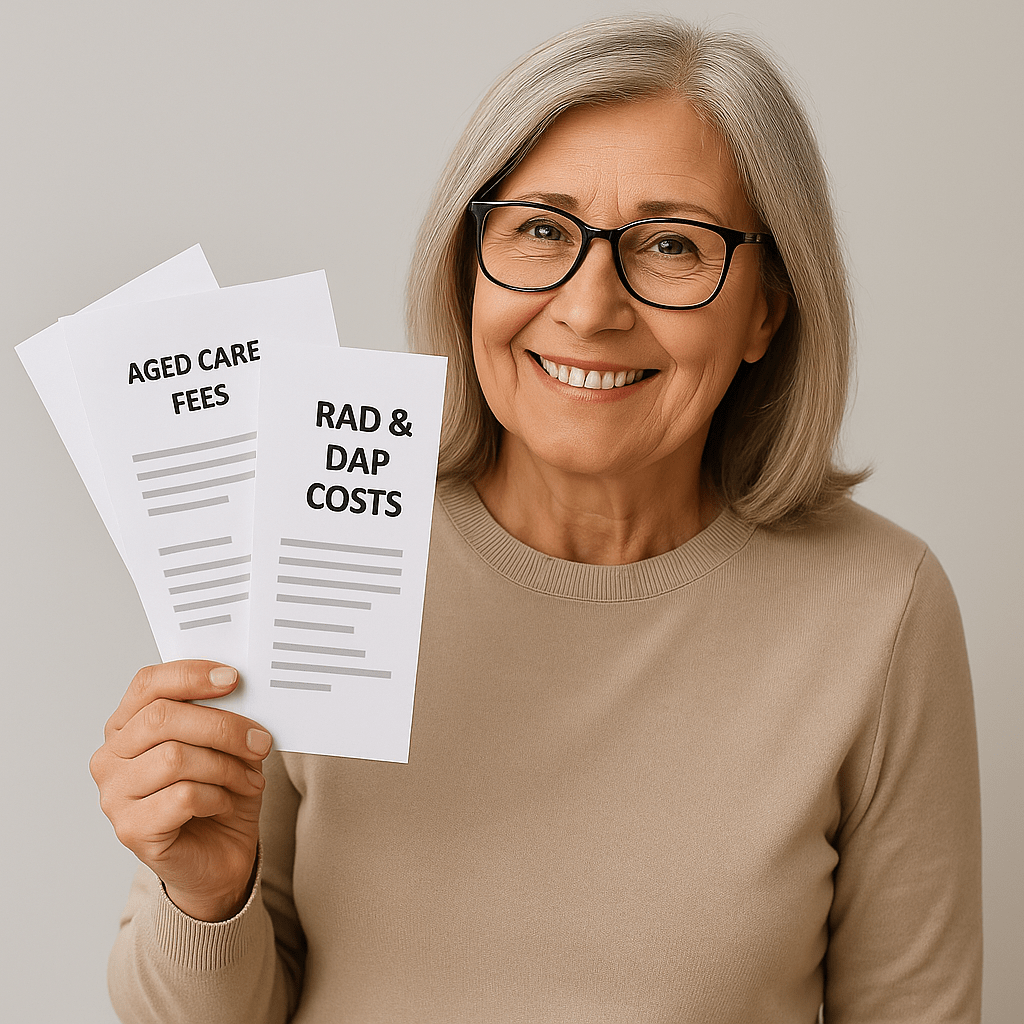 RAD refund estimator for aged care accommodation costs